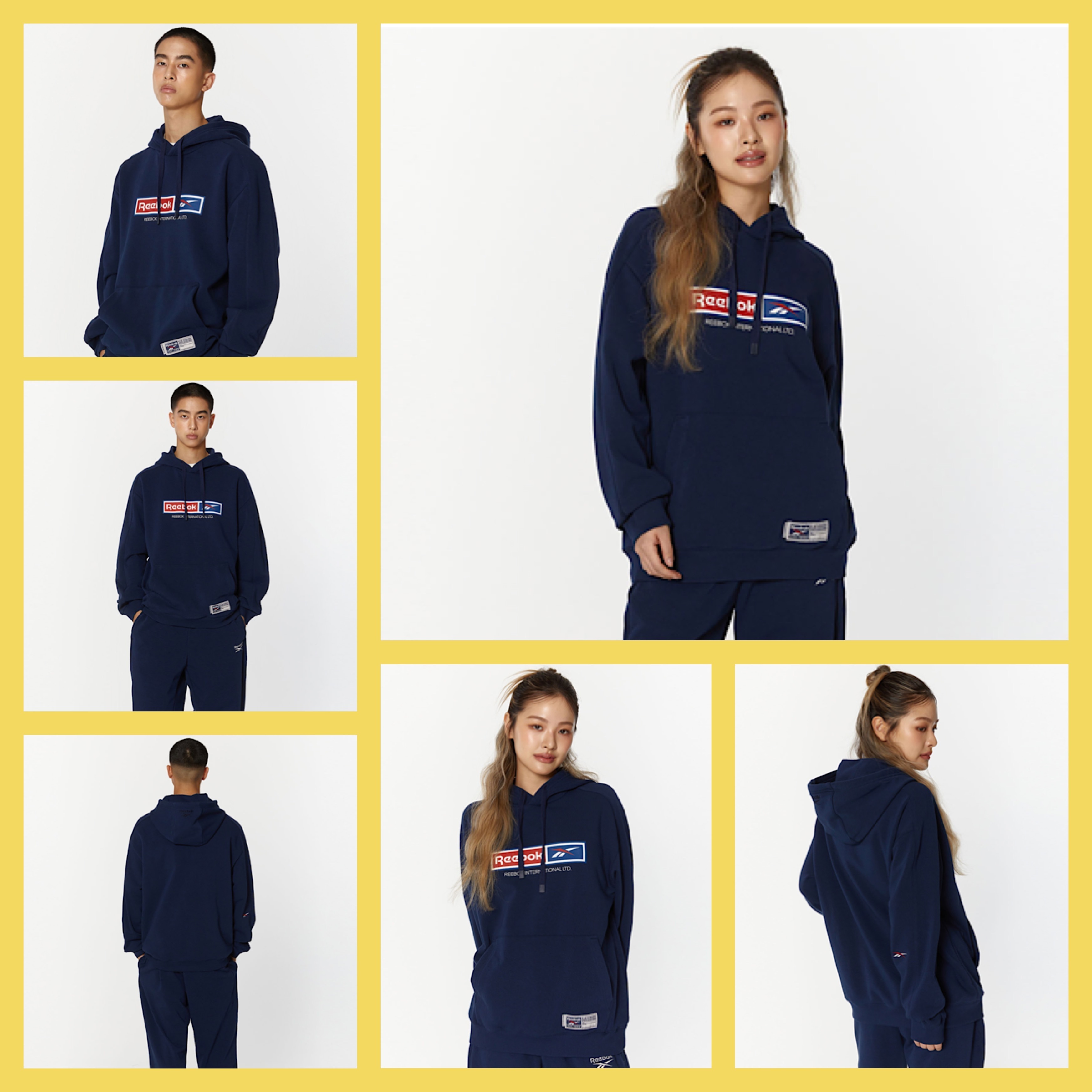 《☆超人気☆》☆Reebok☆Warm-up Hoodie☆Navy