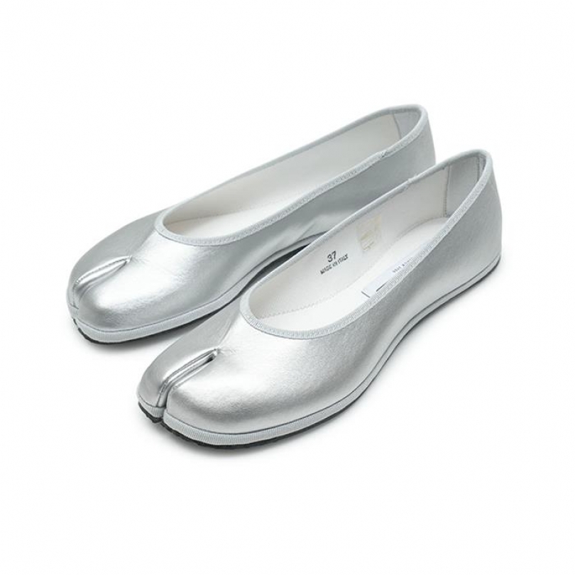 【DROGHERIA CRIVELLINI】 Tabi Classic Mary Jane Silver