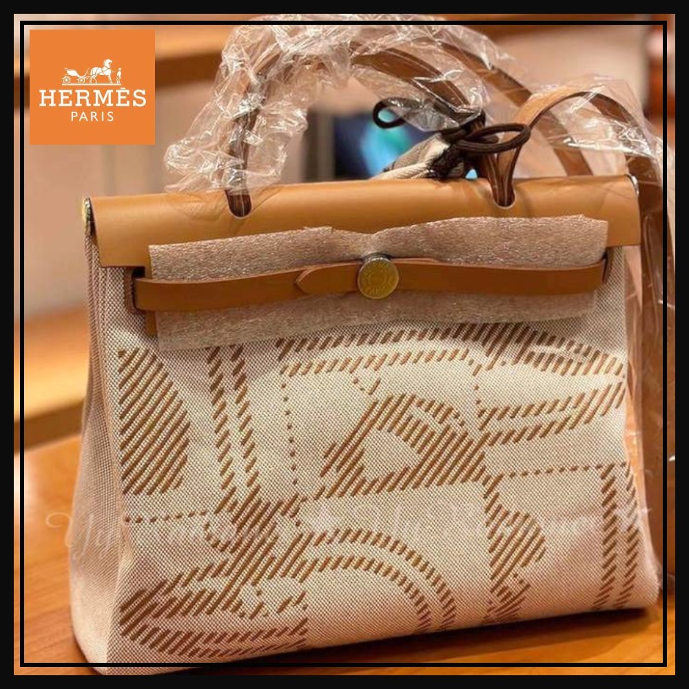 【上品♡カジュアルにも】HERMES エールバッグ ジップ 31