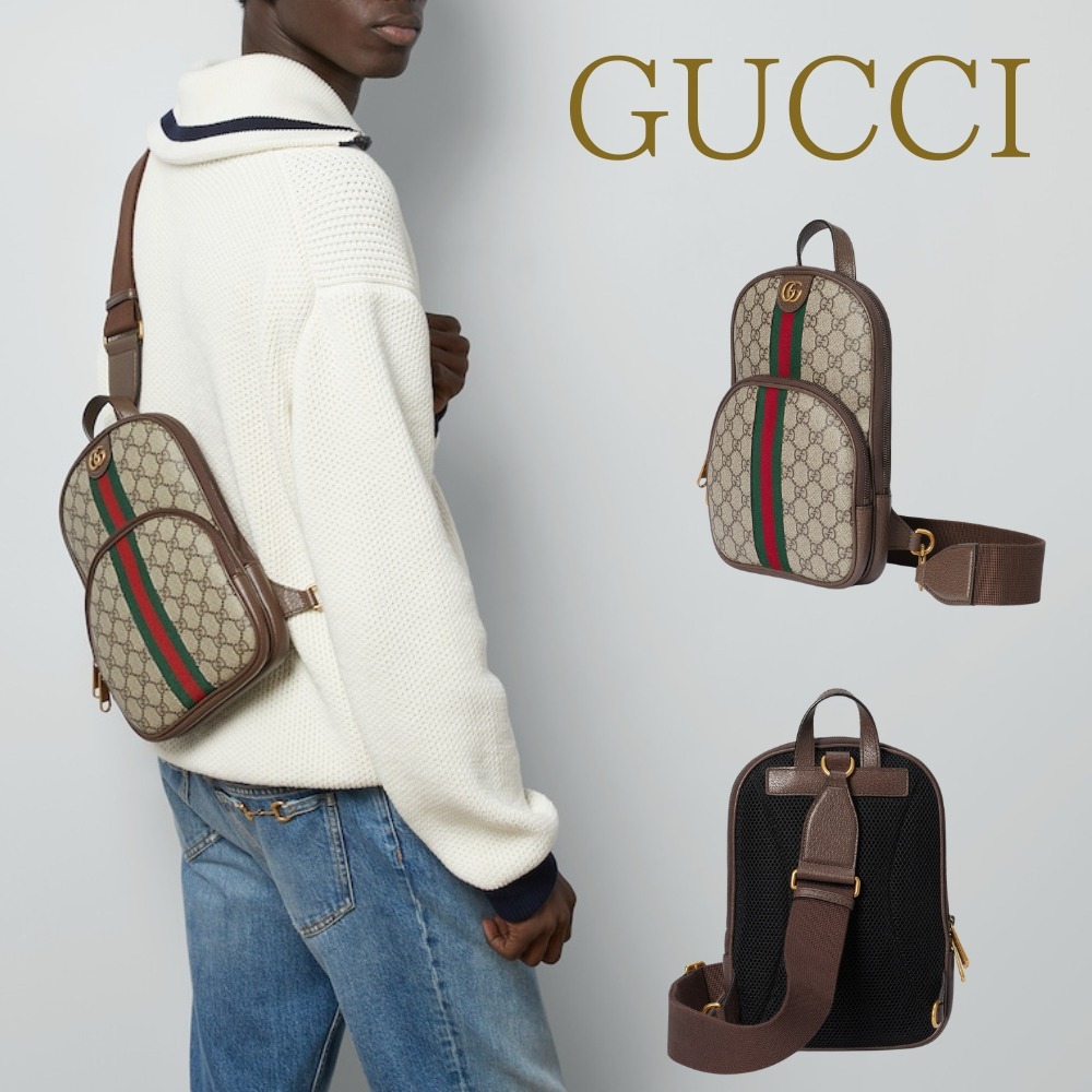 【GUCCI】〔オフィディア〕GG クロスボディバッグ