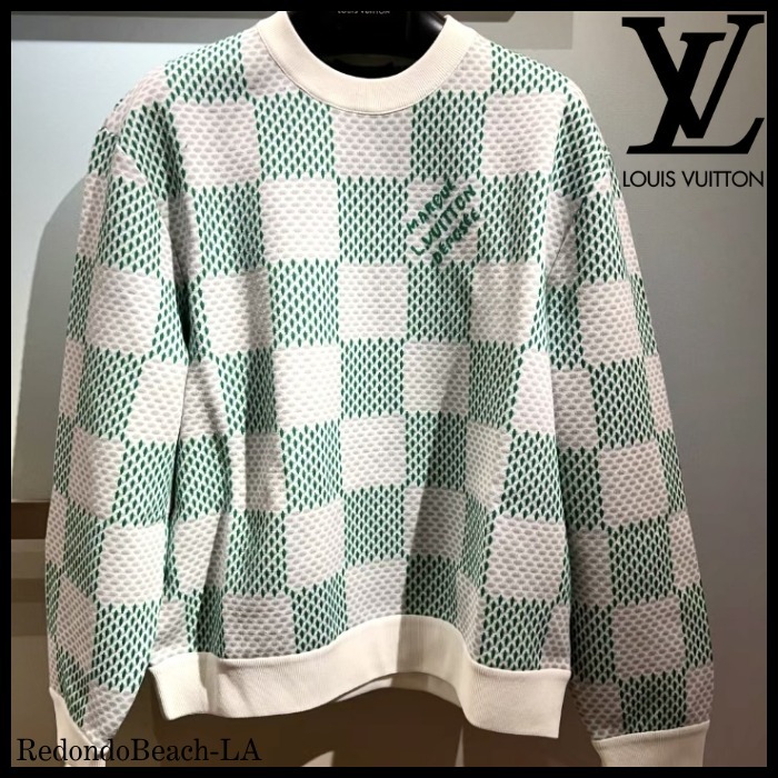 【お気に入りのデニムとお洒落】LOUISVUITTON★スウェットシャツ