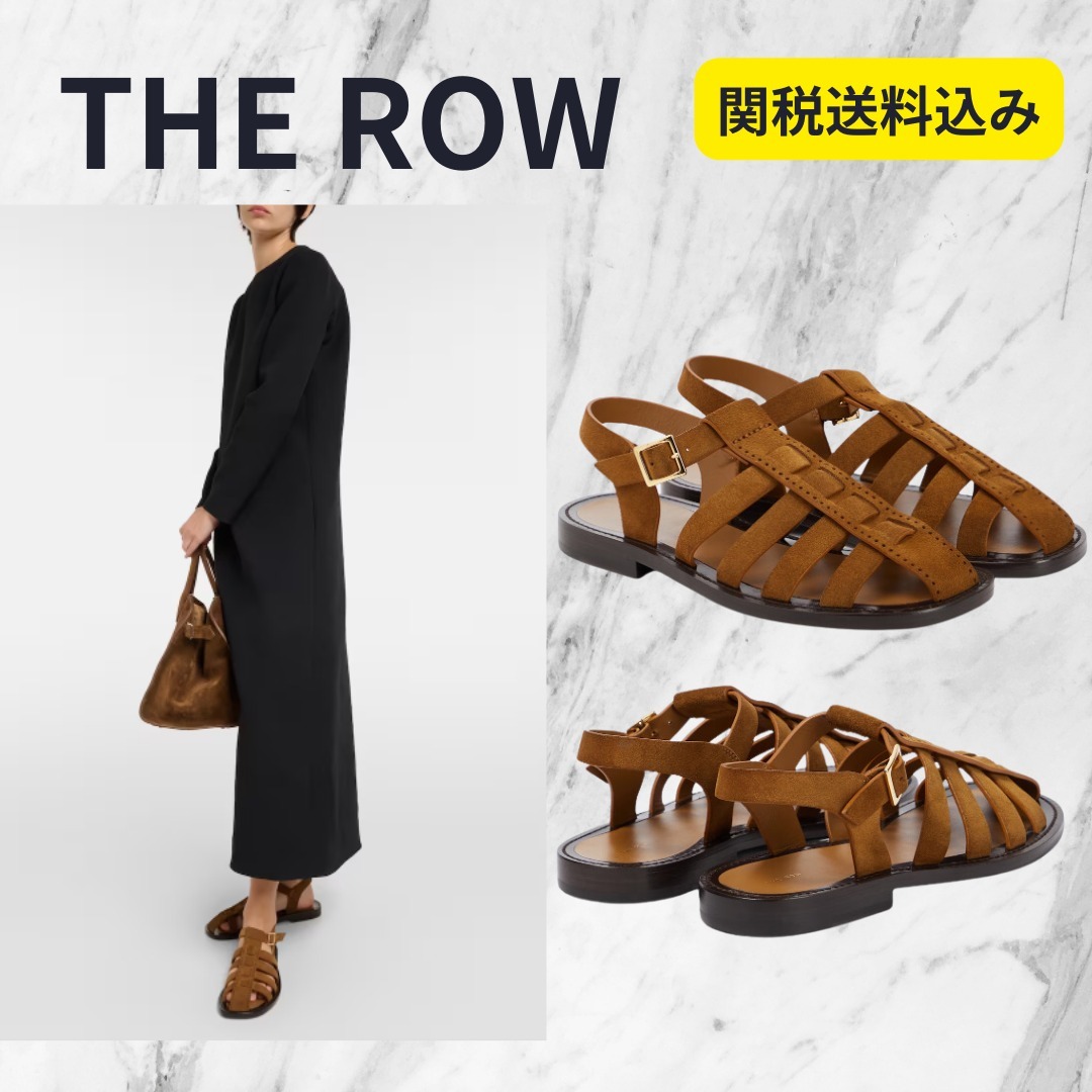 おしゃれ ☆ THE ROW ザロウ Pablo suede fisherman sandals