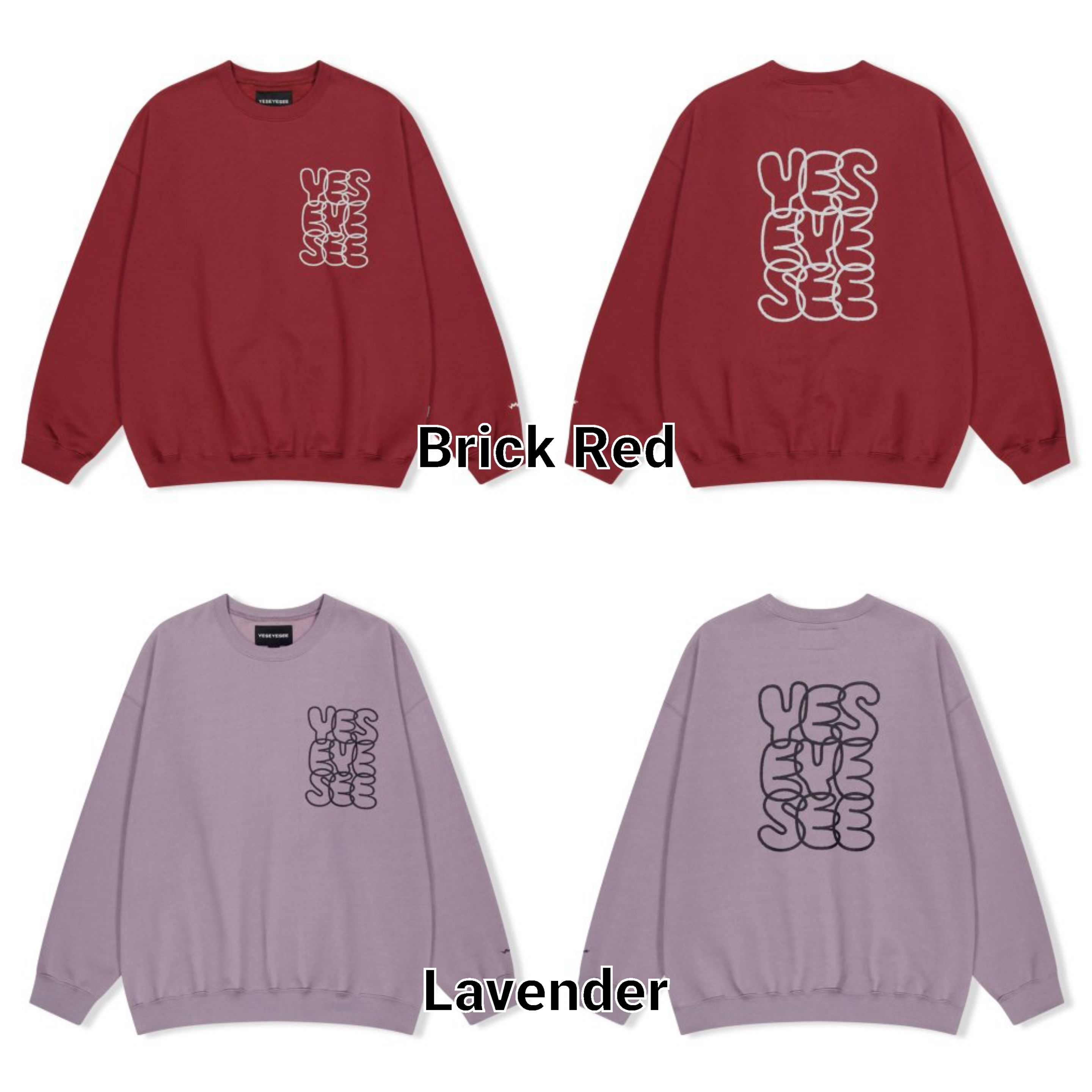 さらに100円引き◆YESEYESEE◆C-Logo sweatshirt YESEYESEE】 C-Logo Sweatshirt ☆送料・関税込☆ (YESEYESEE