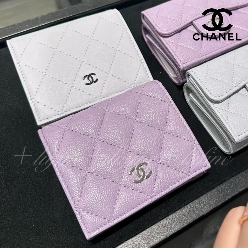 【新作】CHANEL/シャネル 折りたたみ財布 2つ折り 限定カラー