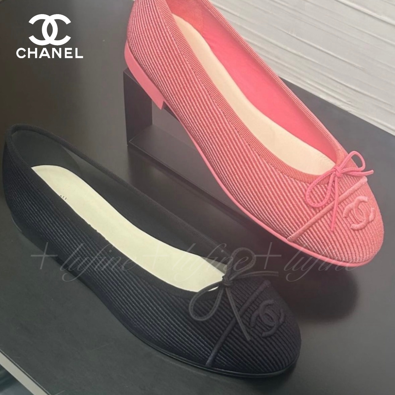 【新作】CHANEL/シャネル バレリーナ コーデュロイ フラット