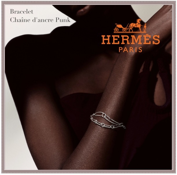 《HERMES》シェーヌダンクル ブレスレット/Chaine dancre Punk
