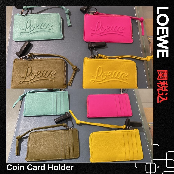LOEWE◆コイン カードホルダー 関税送料込