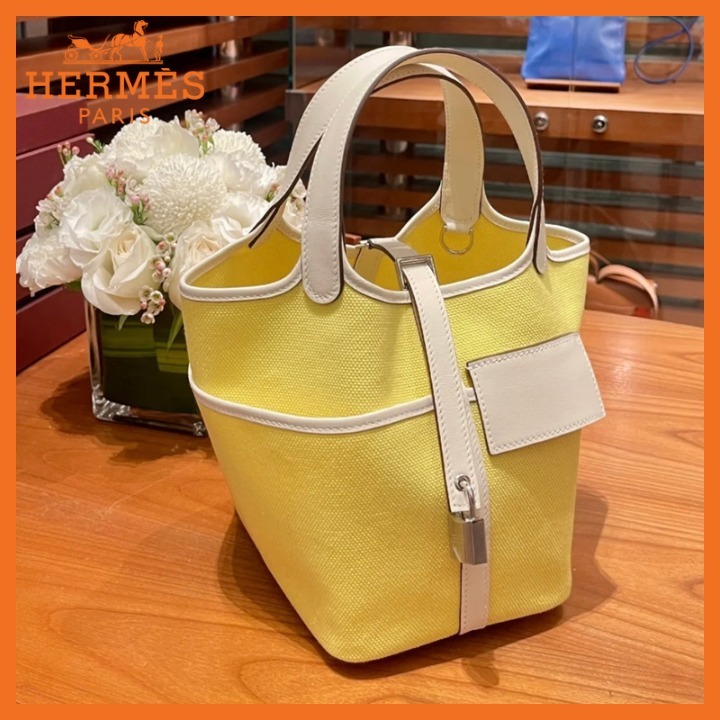 ☆カジュアル☆HERMES Picotin ピコタン カーゴ ハンドバッグ