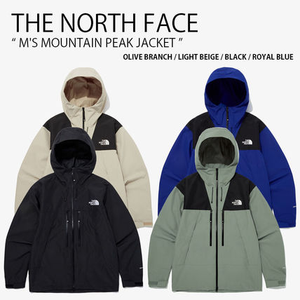 THE NORTH FACE Windbreakers Unisex Nylon Street Style Khaki Logo Windbreakers