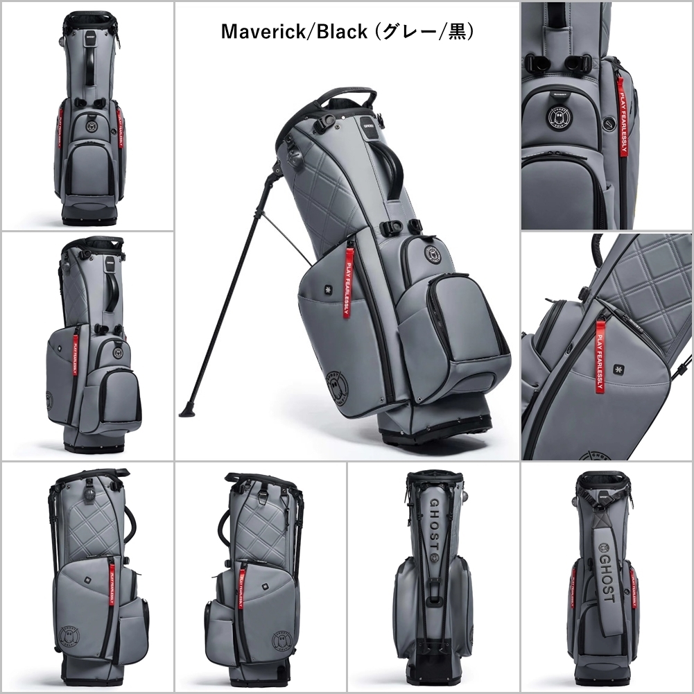 日本未入荷！口枠数選択可】GHOSTGOLF Golfbag キャディバッグ