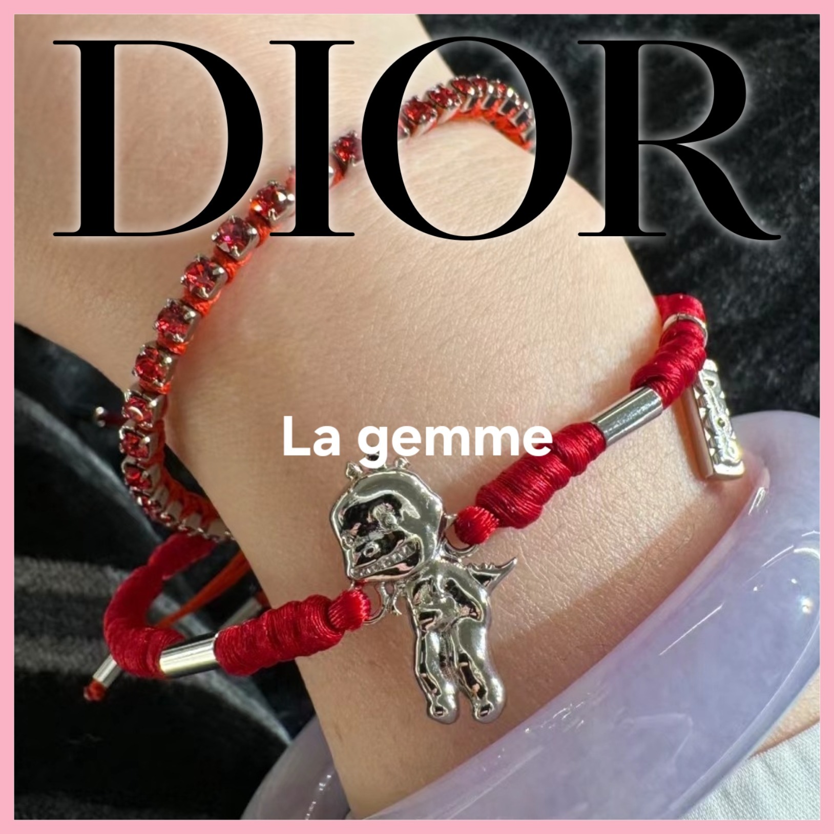 国内発送★即納【Dior ディオール】OTANI WORKSHOP ブレスレット