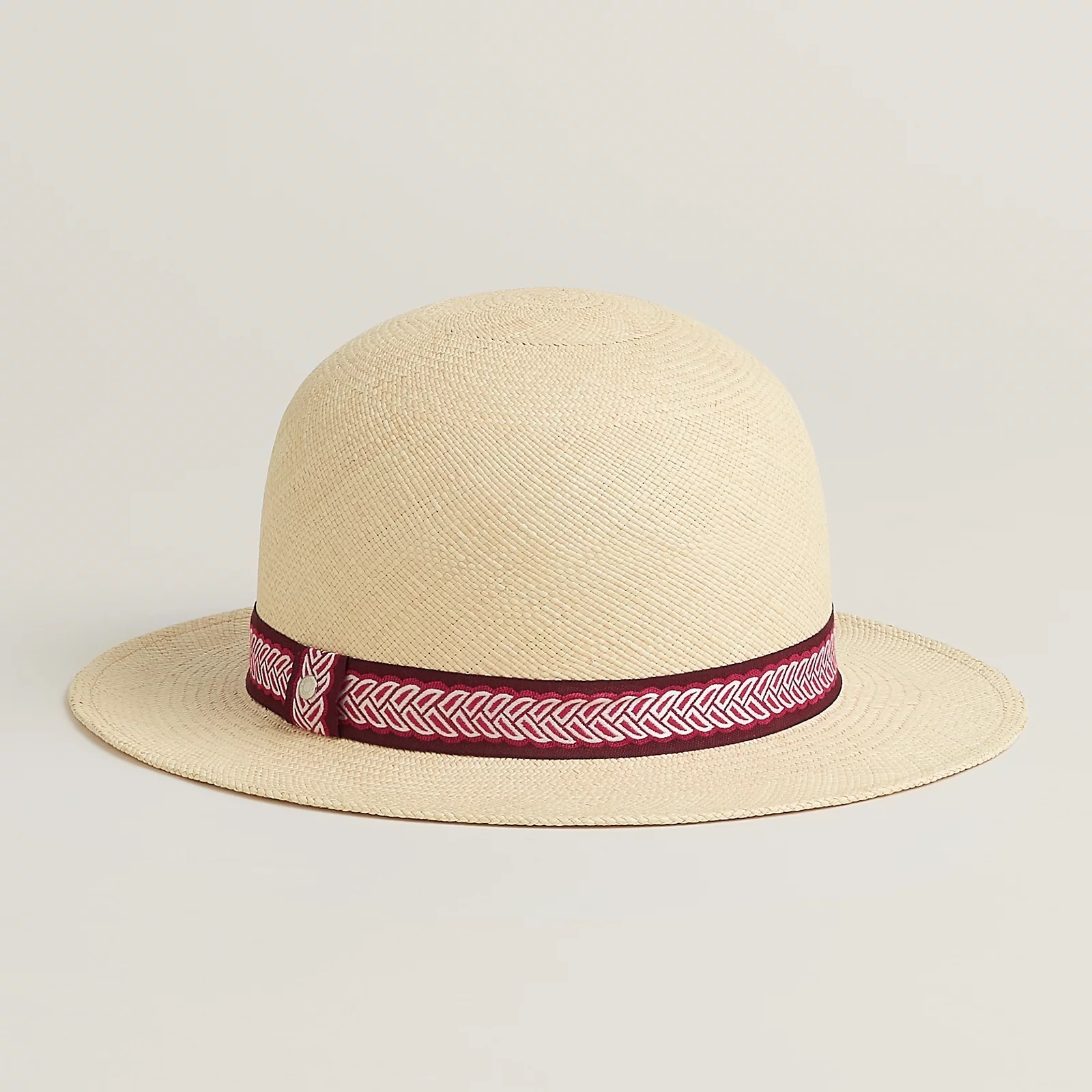 【夏にぴったり♪かわいい】HERMES《グレタ》パナマハット