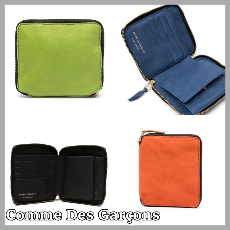 【Comme des Garcons】rectangle-shape leather wallet