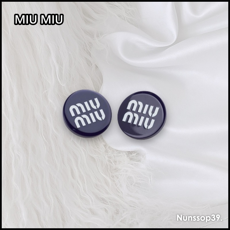 《MIU MIU》 5IO063 2F8O F087W プラキシグラスピアス