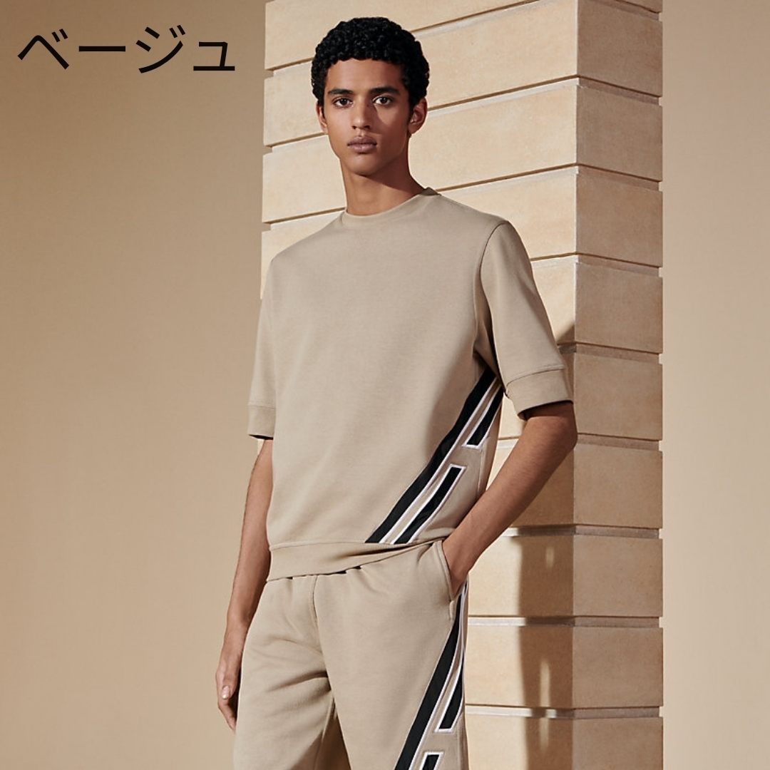 【シンプルイズベスト】HERMES Tシャツ《 Run H 》