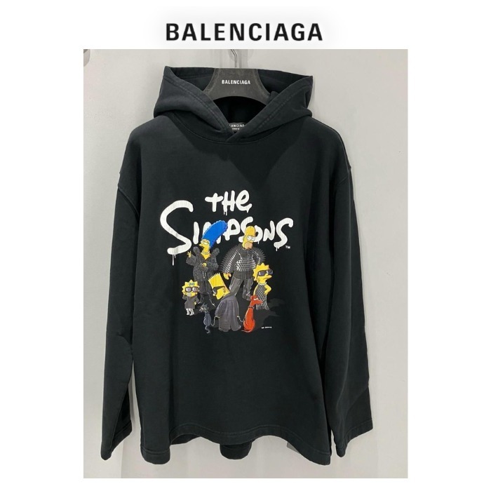 【BALENCIAGA】Balenciaga x The Simpsons hoodie★関税送料込み