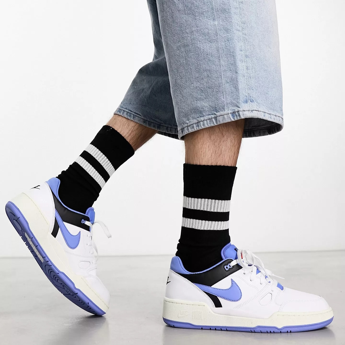 ★NIKE★フルフォース LOW★ホワイト/ブルー★