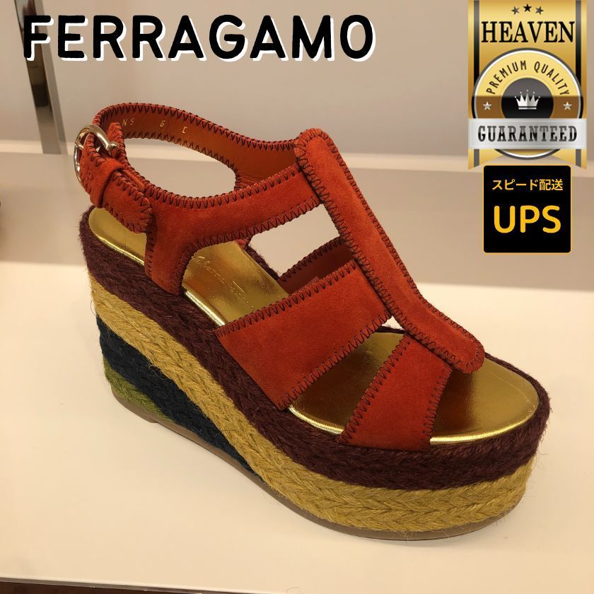 6万取引突破★UPS速達便利用！【FERRAGAMO】ミュール_0758787