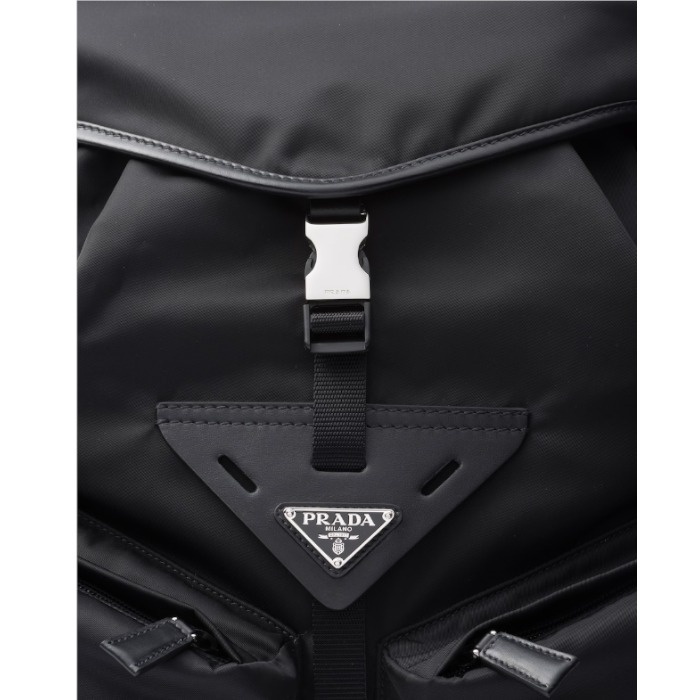 24SS】新作 Re-Nylon xレザー バックパック◇プラダ◇全2色