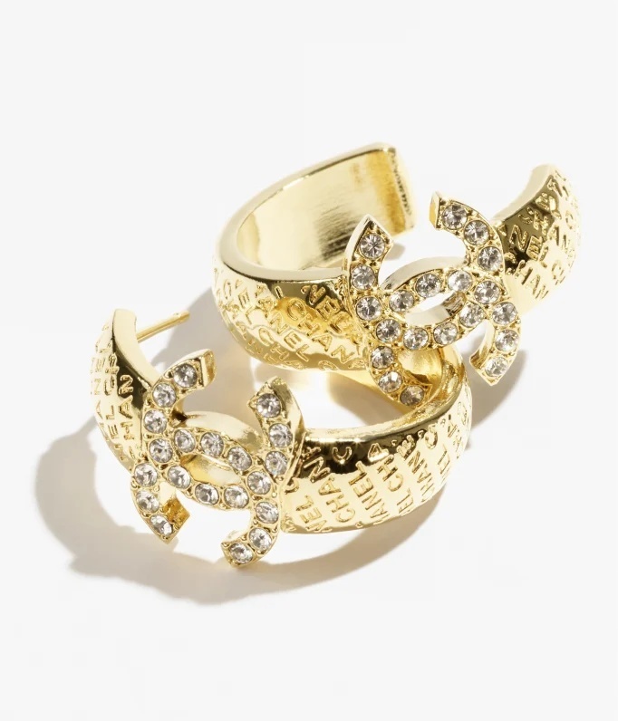 《24P★》CHANEL ピアス フープピアス