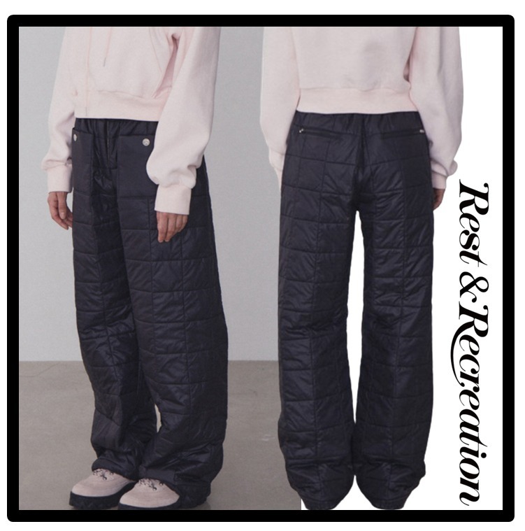 ☆関税込☆Rest&Recreation★RR QUILTED PANTS