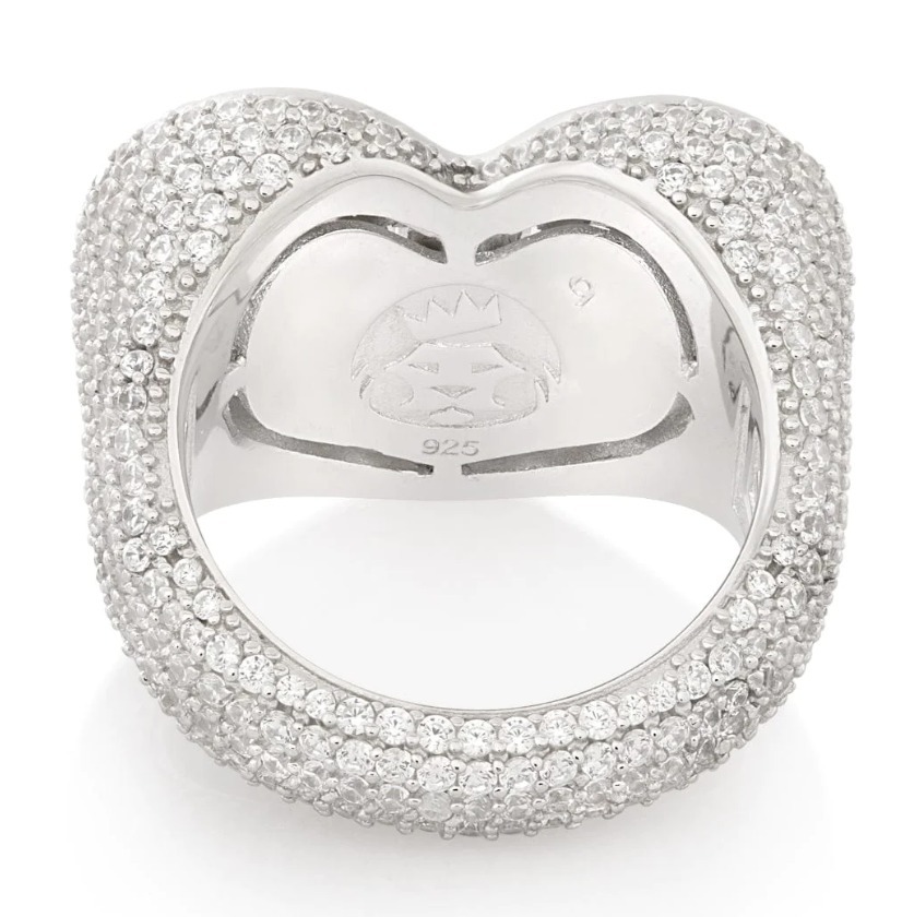 送料関税込【King Ice】HEARTBROKEN RING 指輪 (2色) 国内発送♪