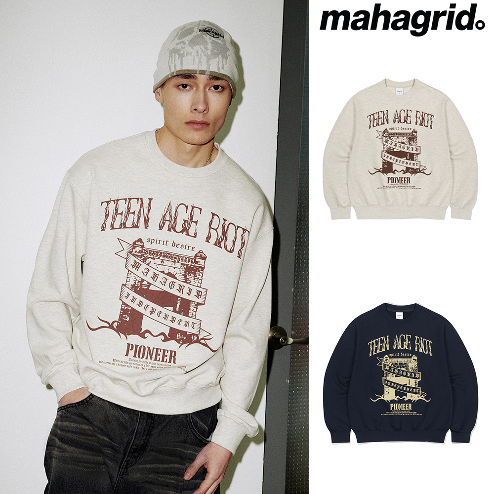 【mahagrid】24SS★ INDEPENDENCE SWEATSHIRT