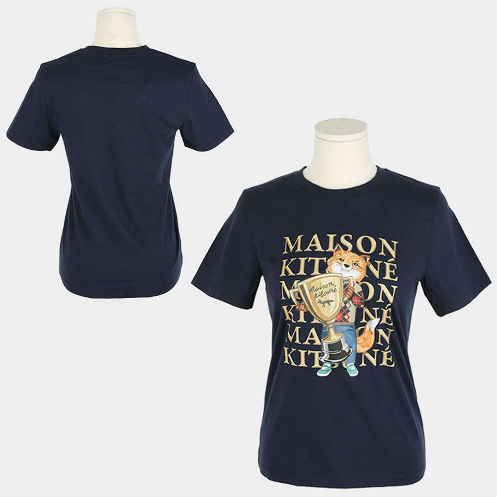 関税負担なし☆MAISON KITSUNE チャンピオン レギュラー Tシャツ