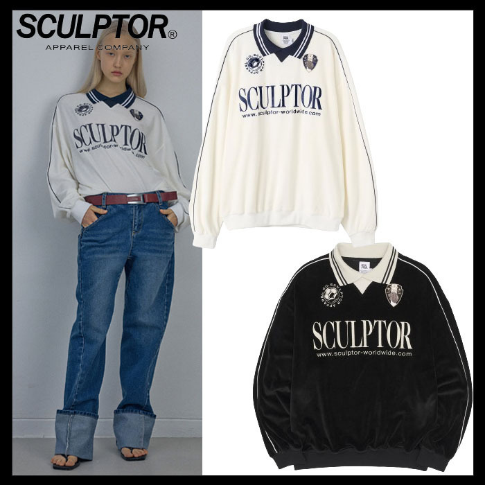 ☆送料・関税込☆SCULPTOR☆Velour Soccer Jersey