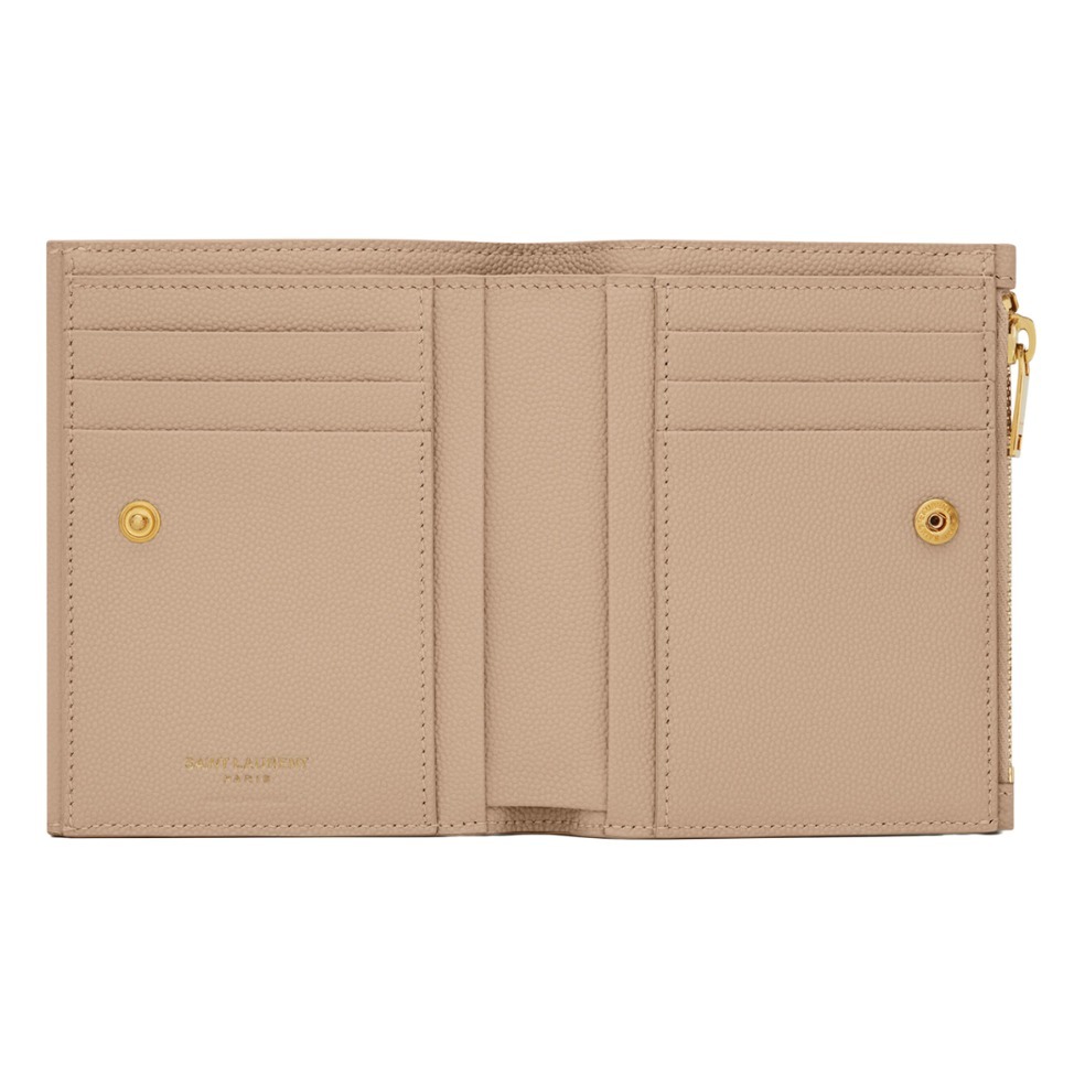 【関税込】SAINT LAURENT アップタウン コンパクトウォレット 国内直営【SAINT LAURENT】コンパクトウォレット アップタウン