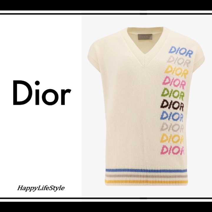視線を集めて◇Logo ベスト◇Dior