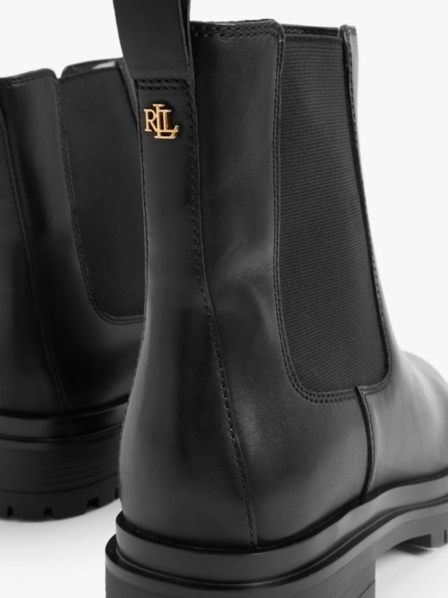【Ralph Lauren】ロゴ Corinne チェルシーブーツ ブーティー Ralph Lauren】ロゴ Corinne チェルシーブーツ ブーティー