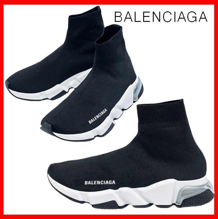 ★【BALENCIAGA】★スピードクリアソールメンズスニーカー★
