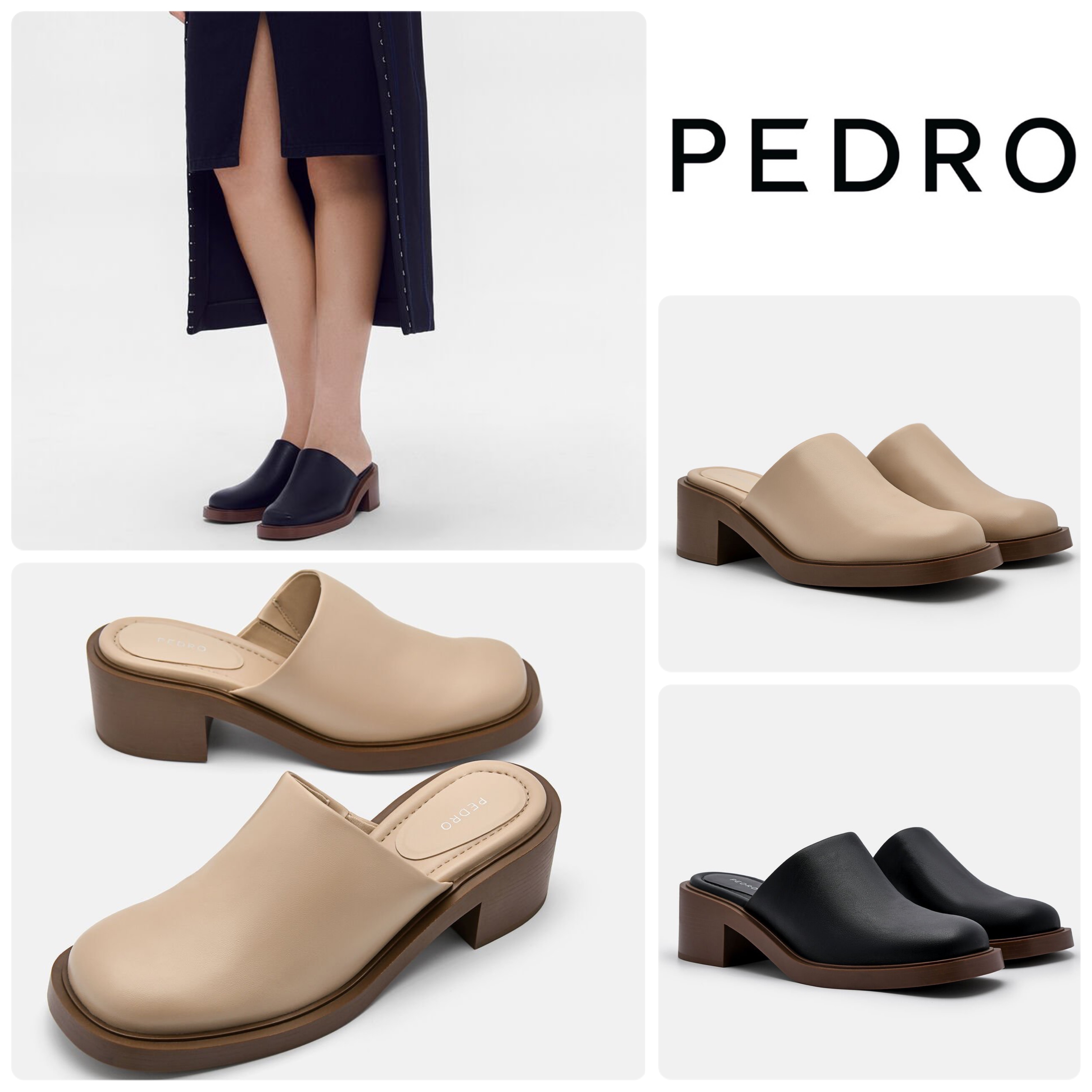 ★PEDRO★Lali Heel Mules ミュール/送料込
