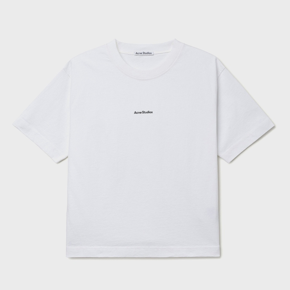 《ACNE STUDIOS》 AL0135 183 スモール ロゴ Tシャツ