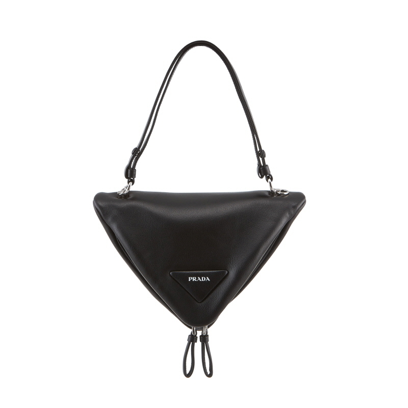 《PRADA》 1BA315 2DX8 F0002 トライアングル トートバッグ