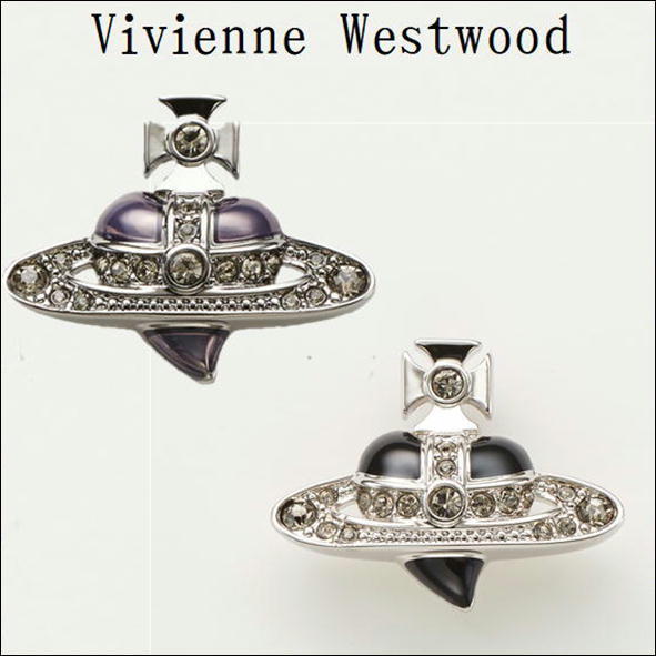【国内送】Vivienne Westwood★ハート・ORB・シングルピアス