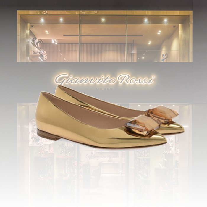 【★完売必至★】Gianvito Rossi ☆ JAIPUR 05 バレエシューズ