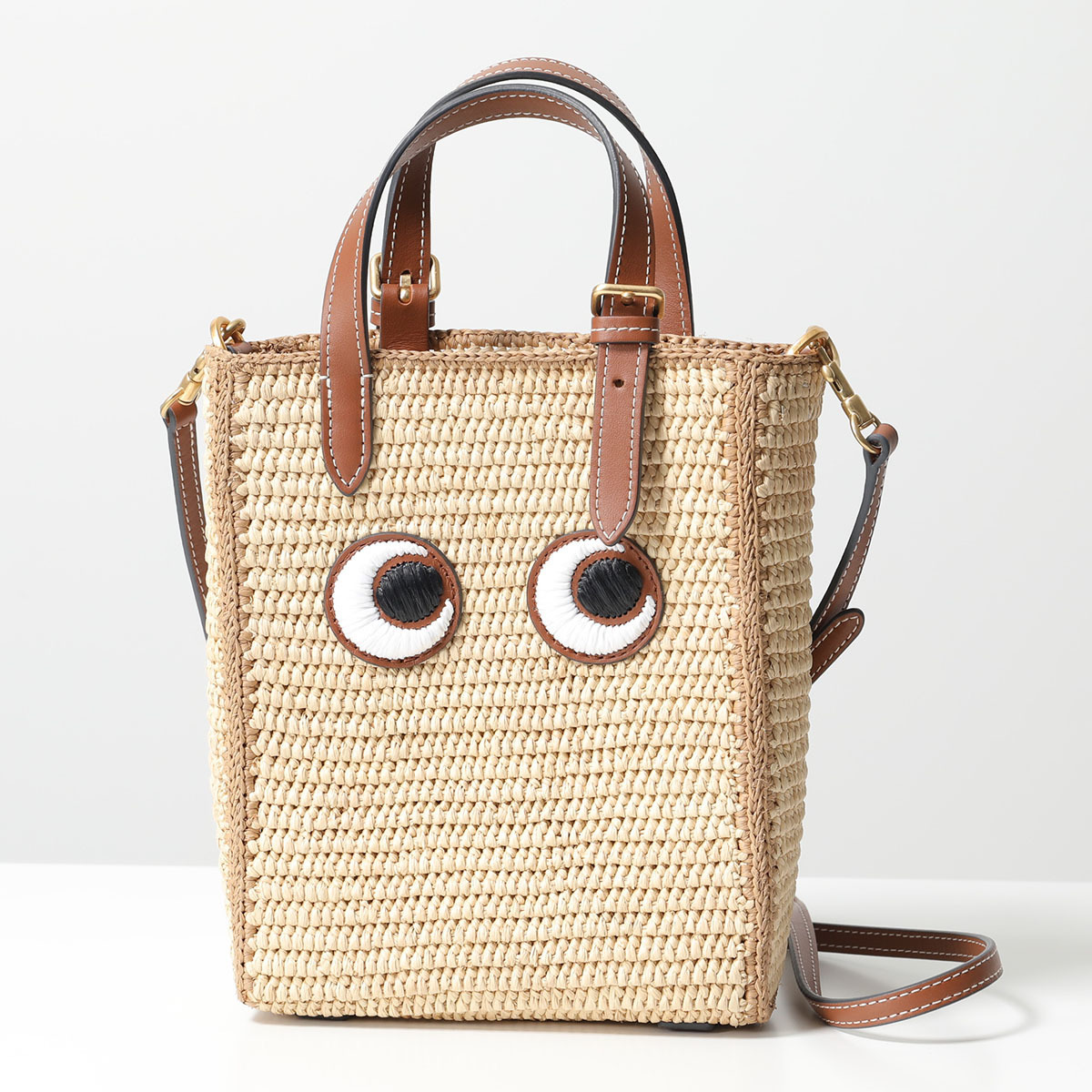 ANYA HINDMARCH かごバッグ Eyes アイズ 189057