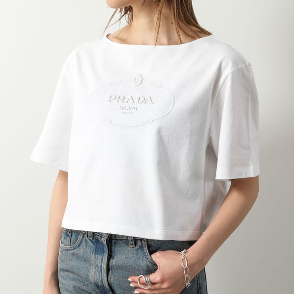 PRADA 半袖 Tシャツ 3546 B14LQ ロゴ