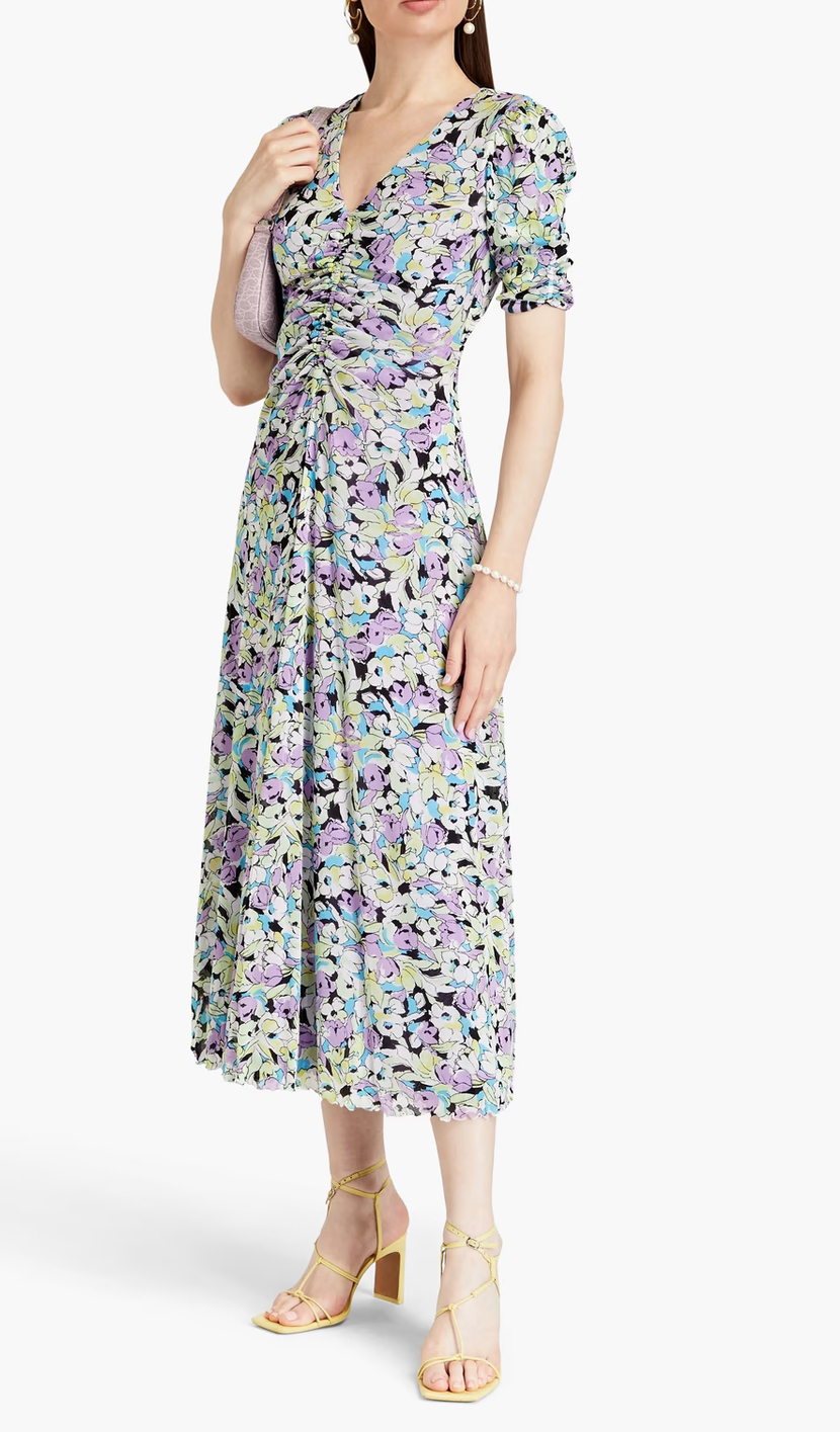 花柄☆スリップオン☆ワンピース☆ DIANE VON FURSTENBERG