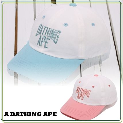 A BATHING APE Caps Unisex Street Style Caps