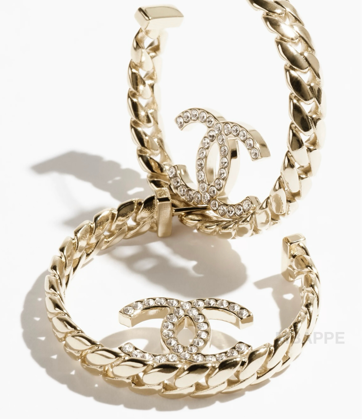 《24P》煌びやか☆【CHANEL】シャネル フープ ピアス