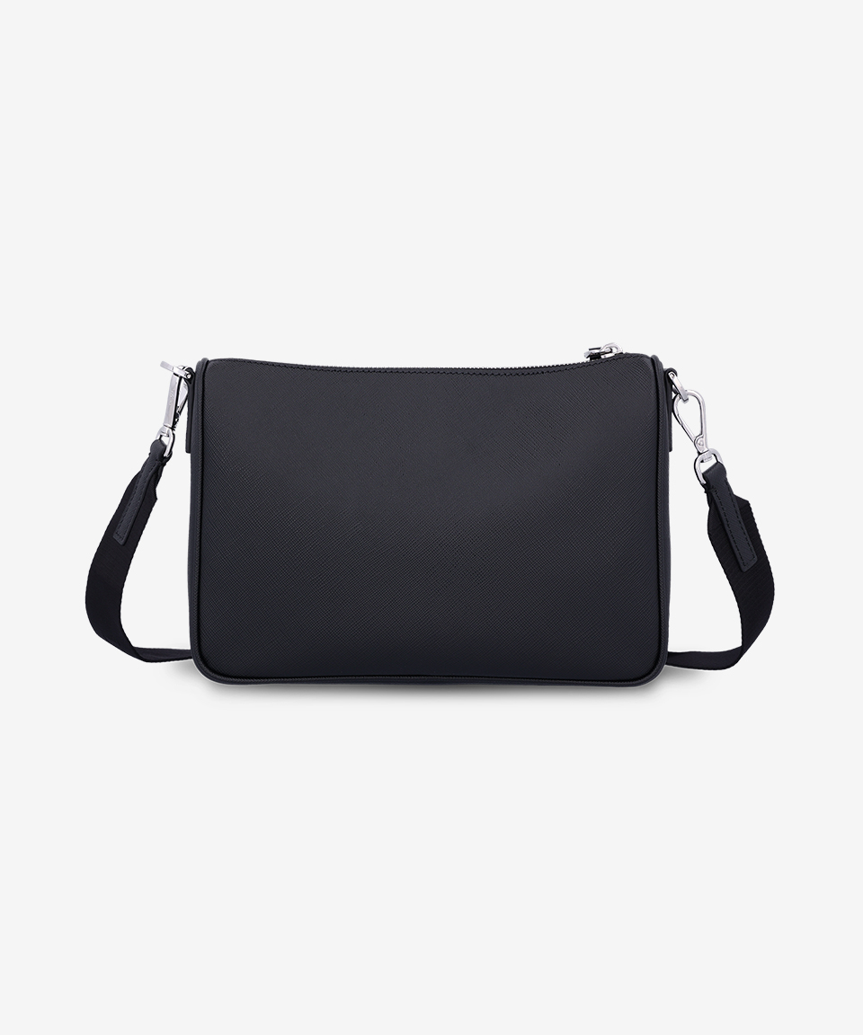 《PRADA》 2VH113 9Z2 F0002 サフィアーノ クロスバック