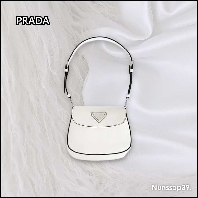 《PRADA》 1BH188 ZO6 F0PG7 クレオブラッシュド ミニバッグ