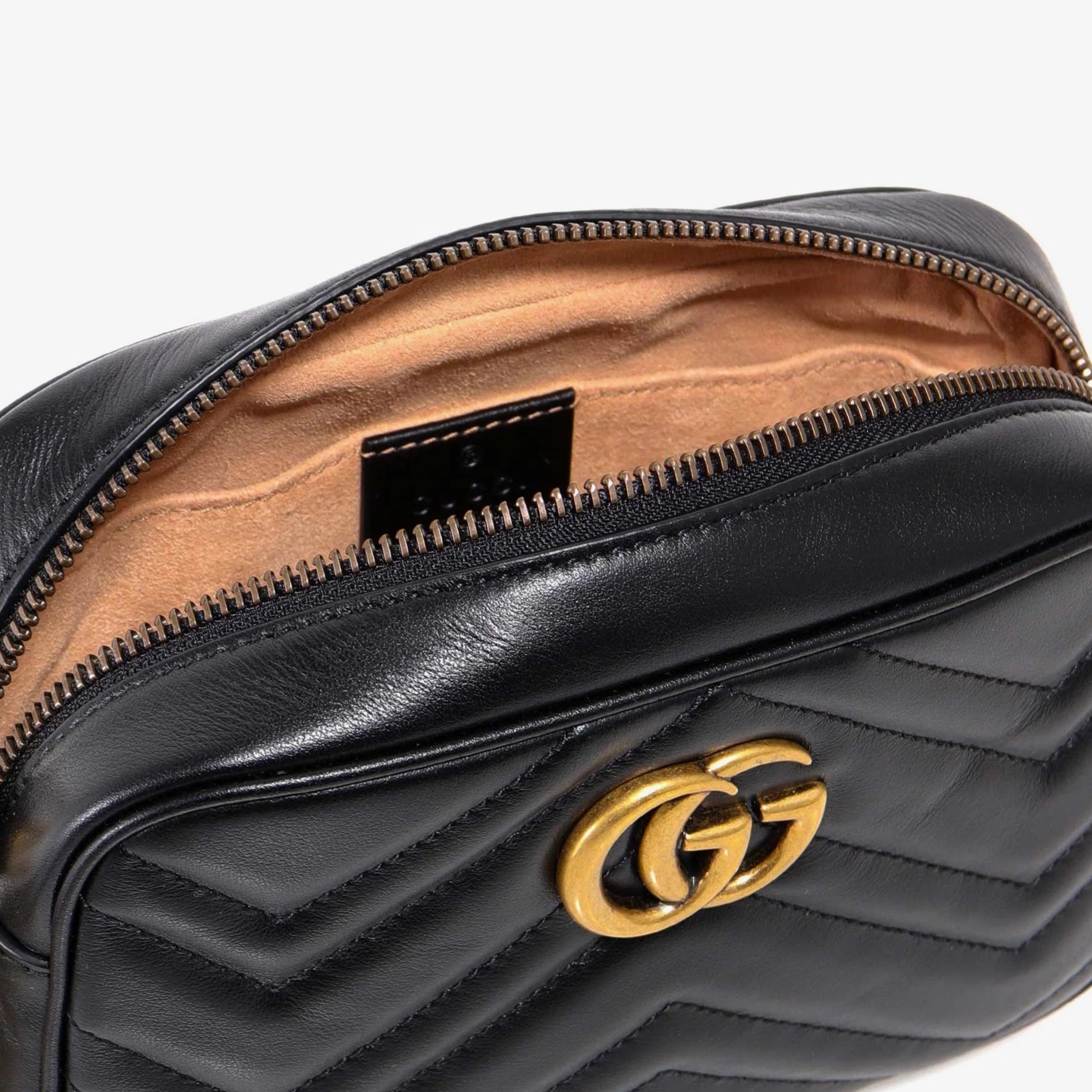 GUCCI】フロントGGロゴマテラッセレザーバッグ 送料関税込み