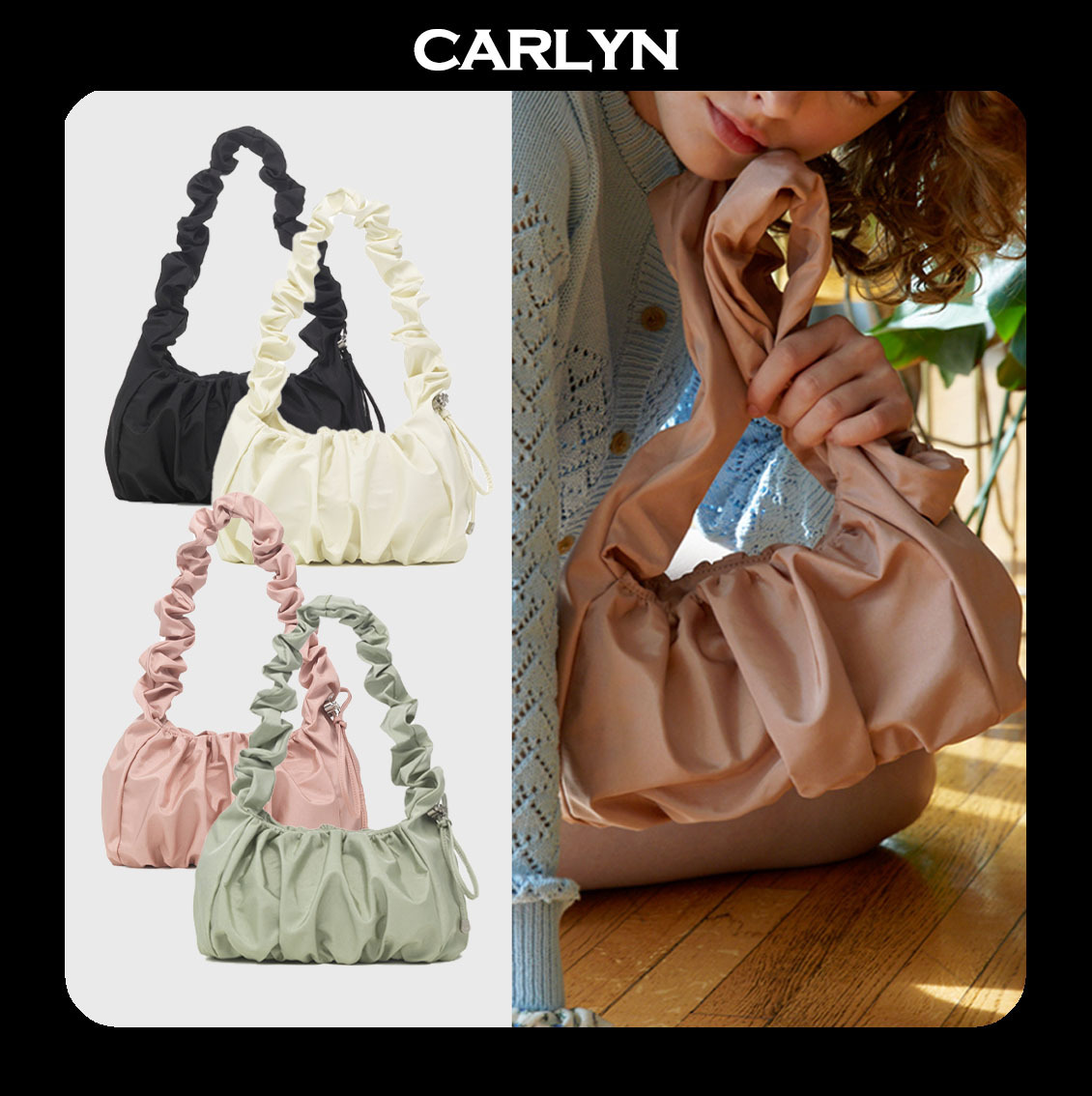 韓国大人気★正規品 [CARLYN] 24SS Meringue Mini H74106010