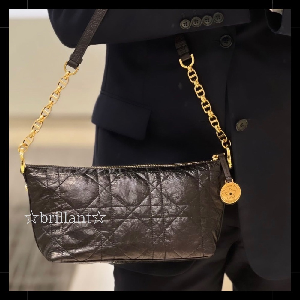 【★国内発送★】DIOR Diorstar ホーボーバッグ カナージュ