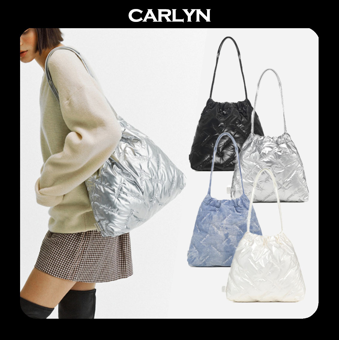 韓国大人気★正規品 [CARLYN] Twee Shoulder Bag