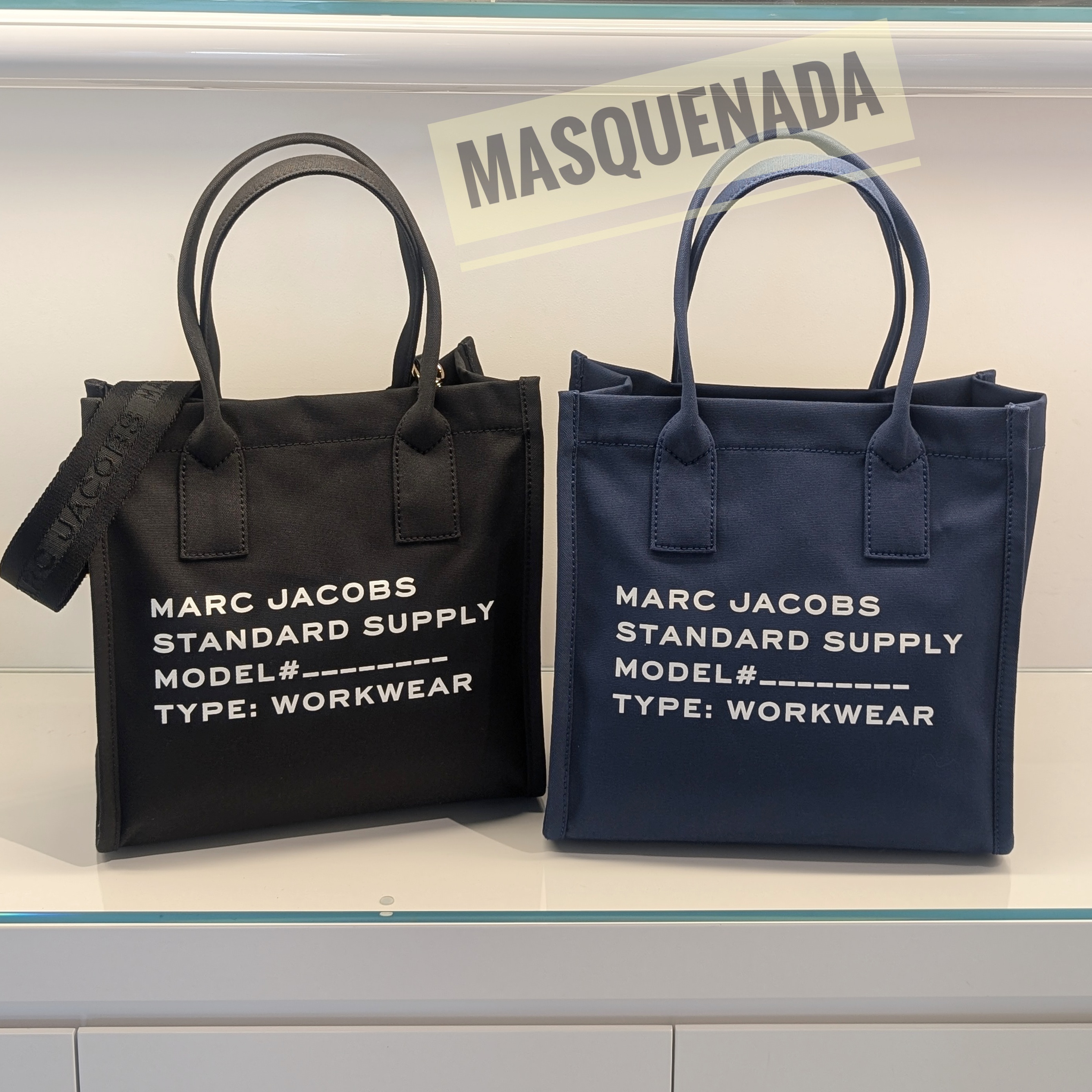 NEW！セール☆MARCJACOBS 便利キャンバストート ラージ (MARC
